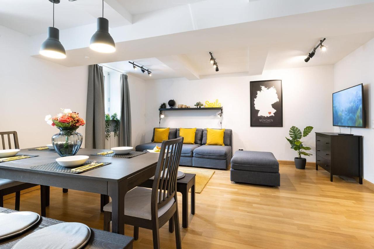 Marienplatz Apartment 2 Bedrooms Living Room Kitchen Munique Exterior foto